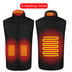 Heated Vest Washable  Electric Winter Clothes