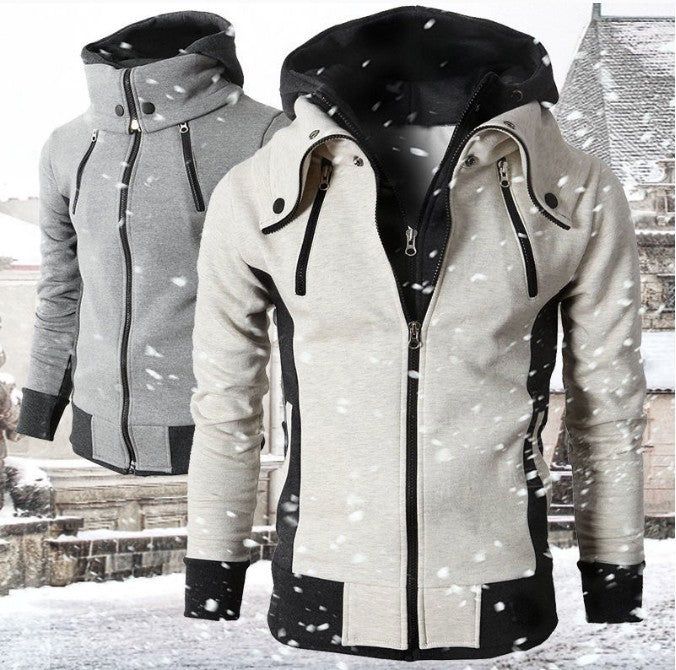 Men's Zip UP Hooded  Sports Jacket