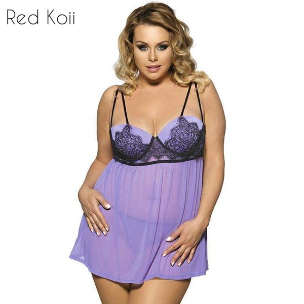 sexy dessous good quality plus size women chemise