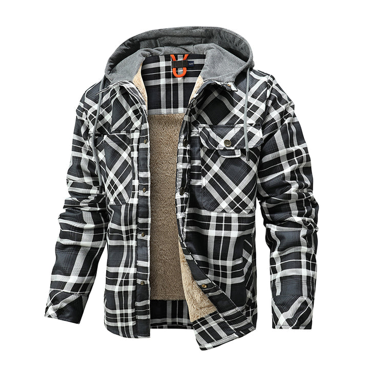 Men Warm Jacket Hooded Jackets