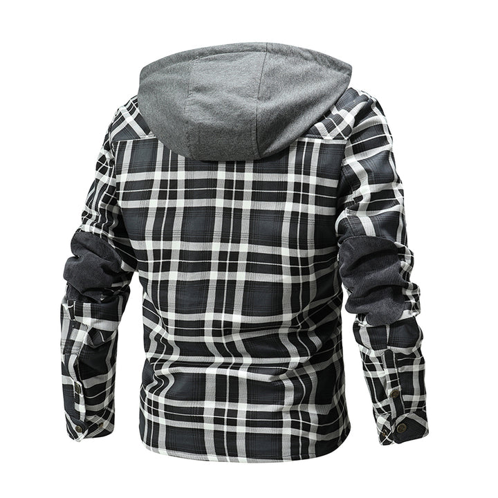 Men Warm Jacket Hooded Jackets