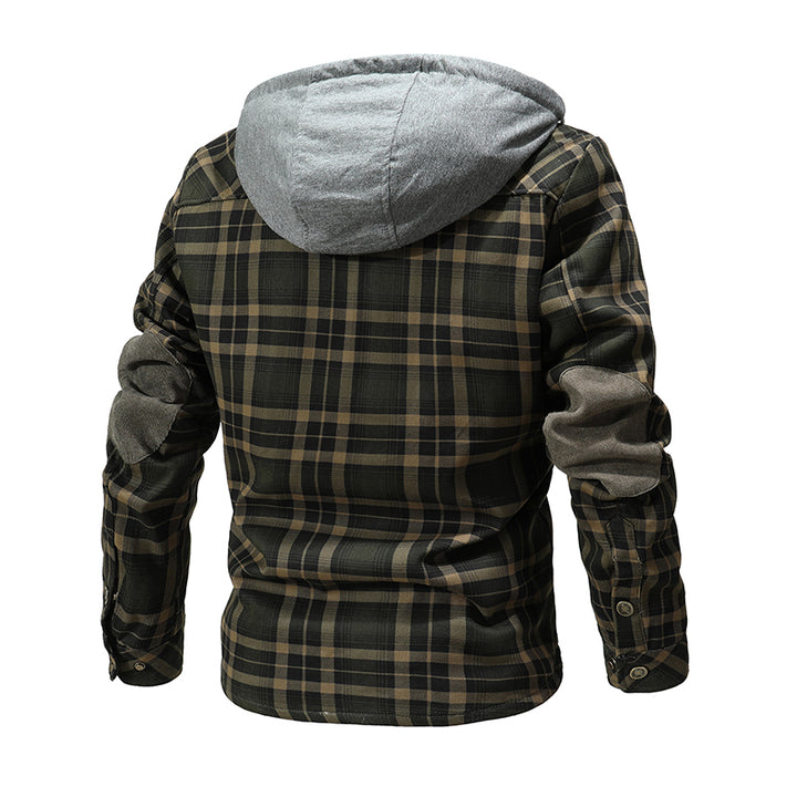 Men Warm Jacket Hooded Jackets