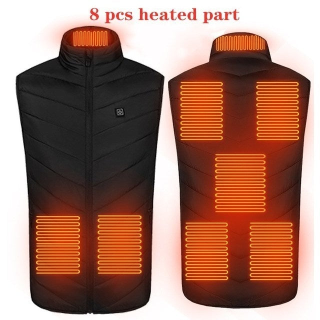 Heated Vest Washable  Electric Winter Clothes