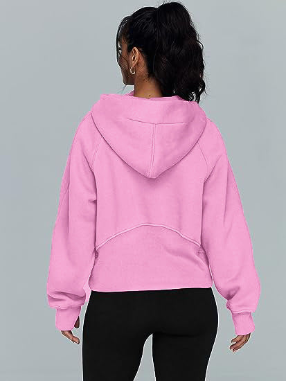 Zipper Hoodies Sweatshirts With Pocket