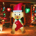 Inflatable Christmas Bear  Inflatable Decoration