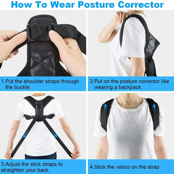 Posture Corrector Men Women Upper Back Pain Brace