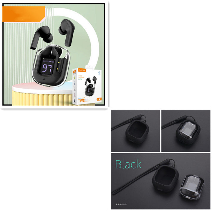 New Mini Transparent Wireless Bluetooth Headset