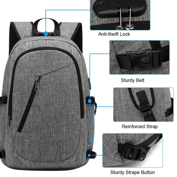 Business computer backpack