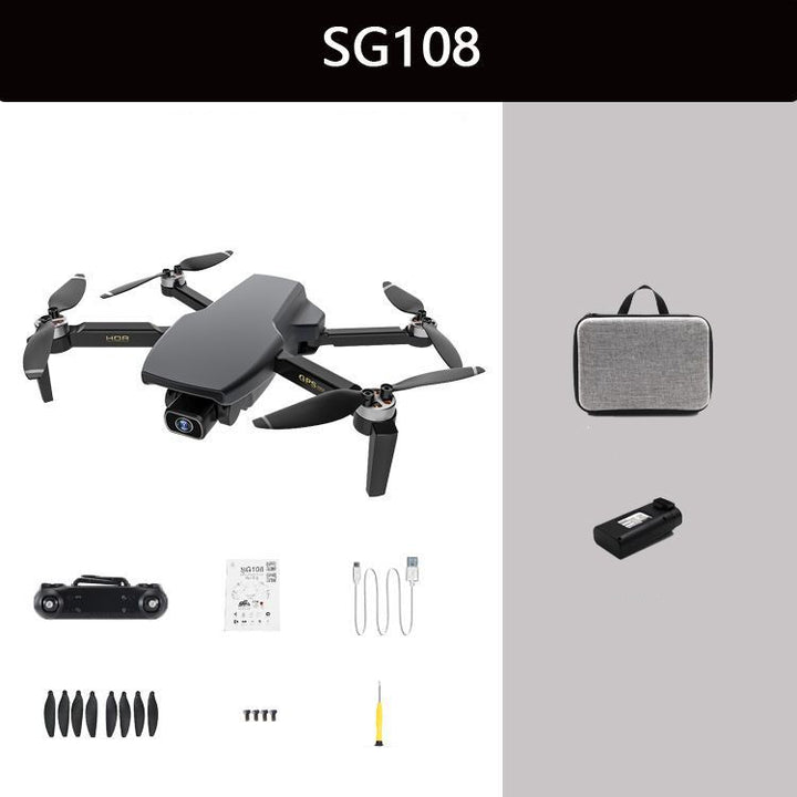 Folding Four-axis 4K High-definition Drone Remote Control