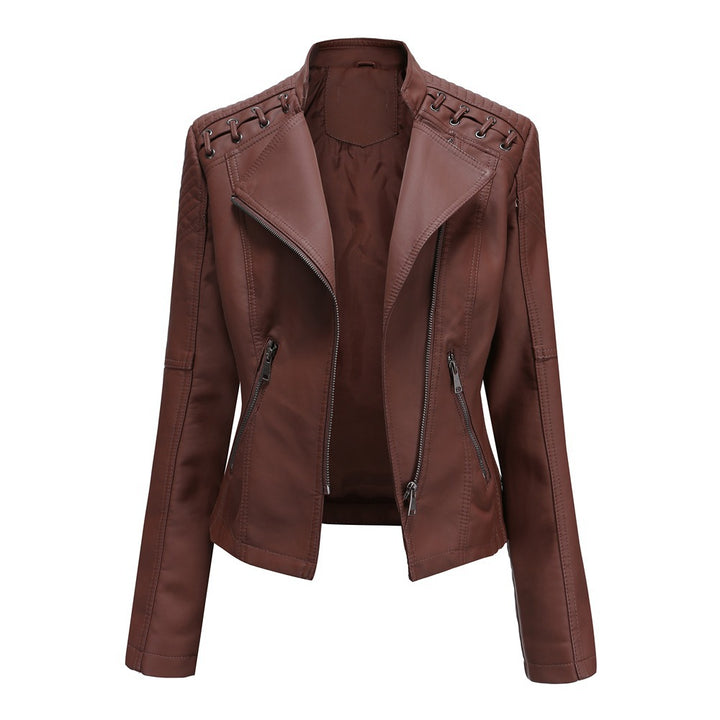 Leather Short Jacket