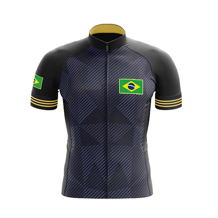 Summer Brazil Team Cycling Jersey Men's Tracksuit