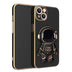 Astronaut Phone Case Anti-Drop Electroplating Bracket