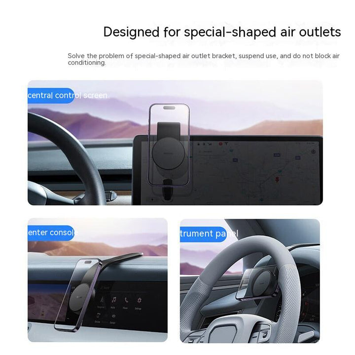 Magnetic  Car Mobile Phone Holder Wireless Charger