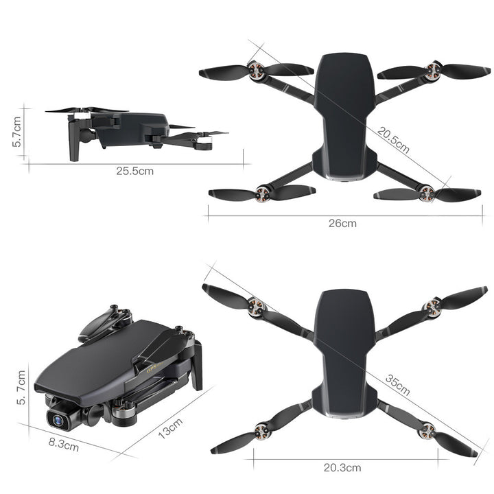 Folding Four-axis 4K High-definition Drone Remote Control